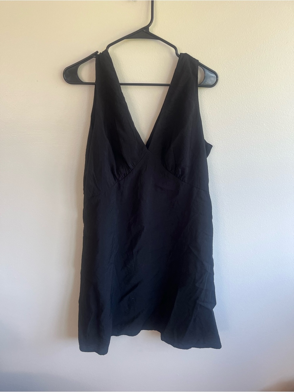 Classic Black V-Neck Dress